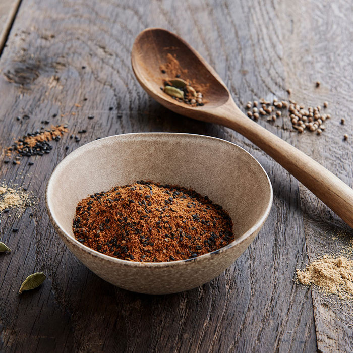 Tandoori & sort sesam rub