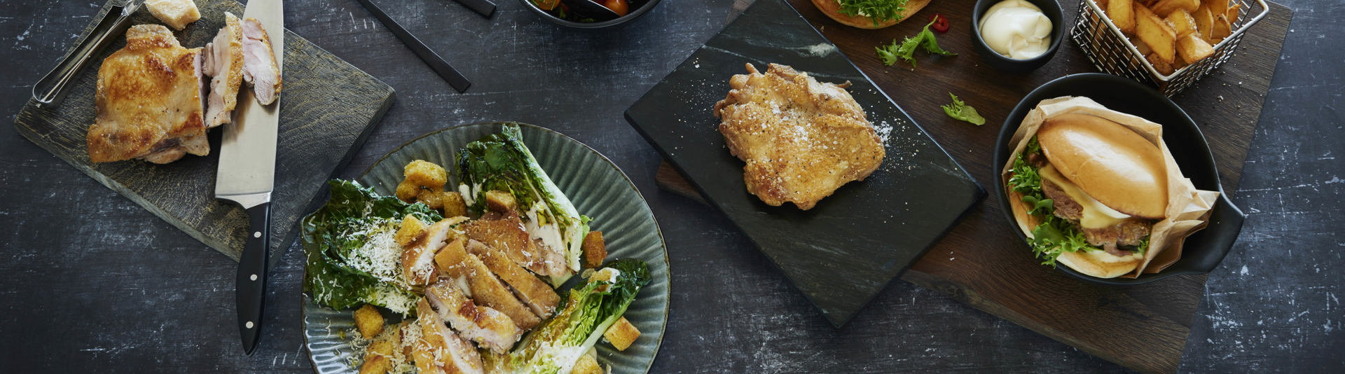 Lårsteak Samlet Banner