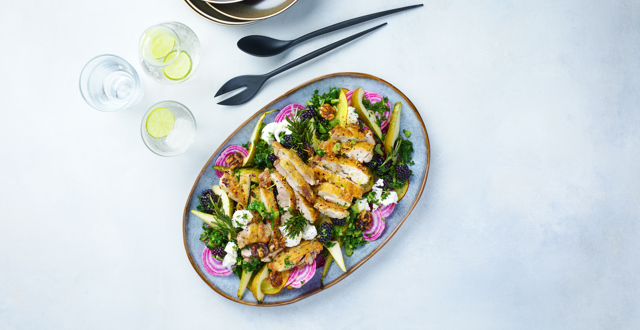 Lårsteak salat